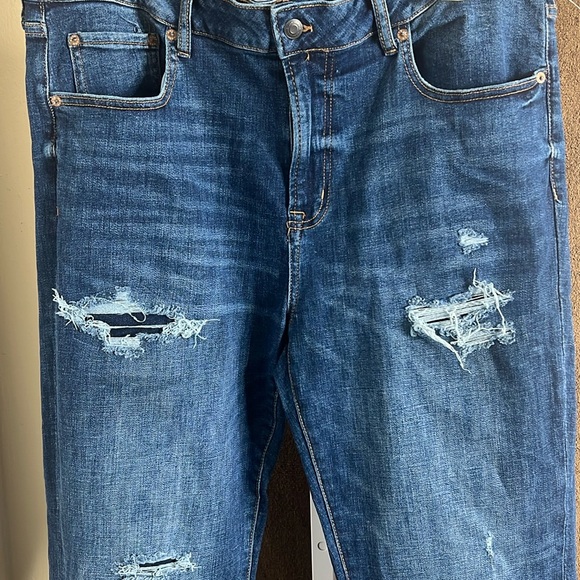 Men Aero Stacked Skinny Jeans - Picture 1 of 6